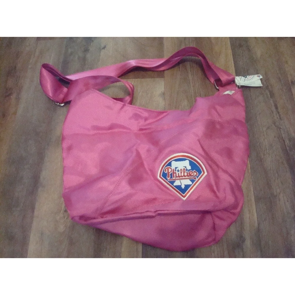PHILLIES PINK 11X16  POUCH   BAG PURSE ‎ DEADSTOCK  VINTAGE ST4